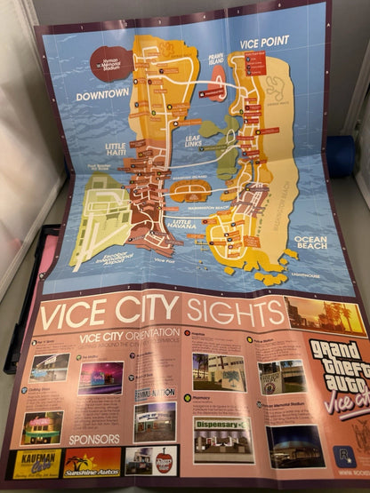 Grand Theft Auto: Vice City (CIB) W/ Map