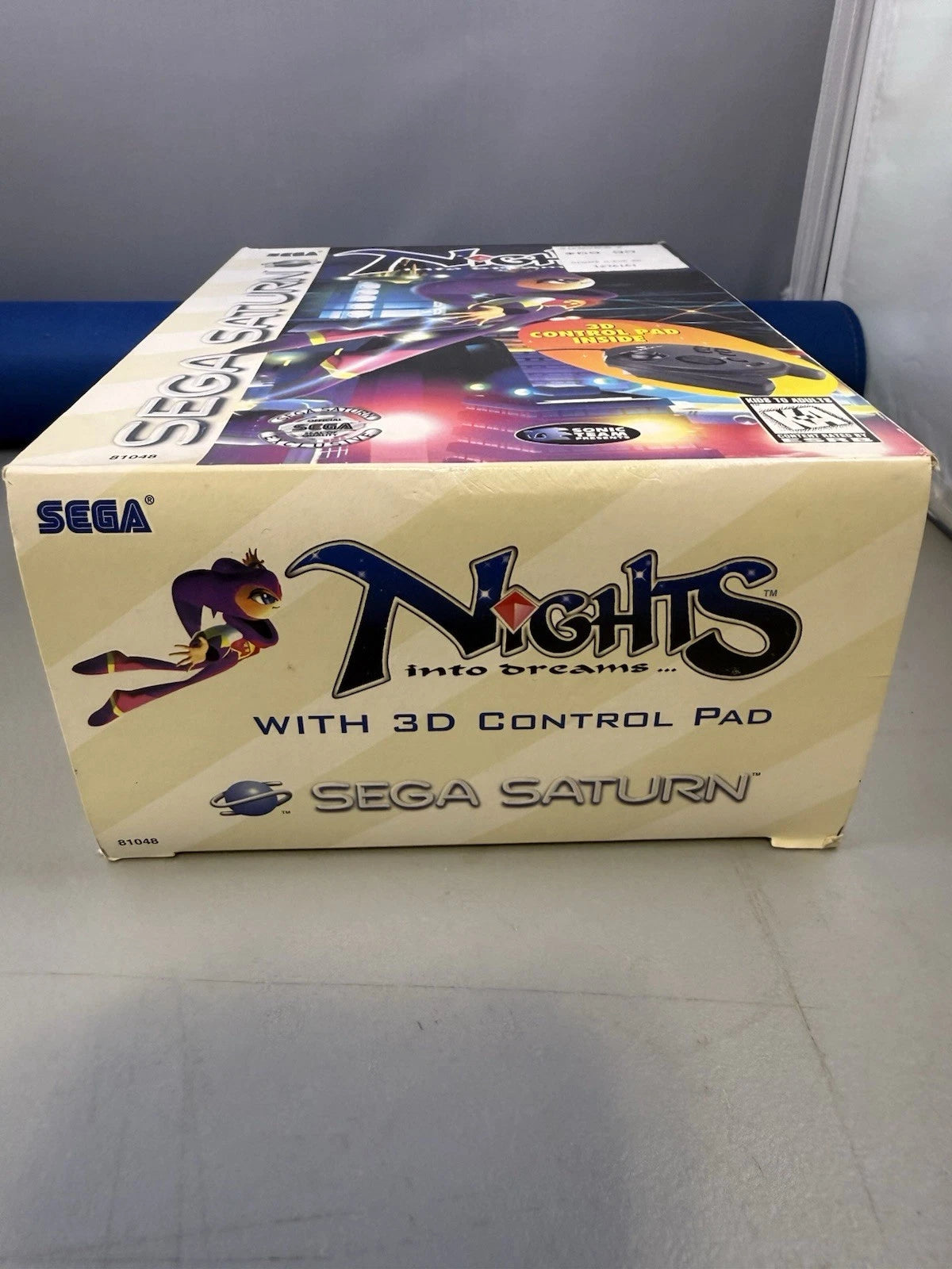 Nights Into Dreams 3D Control Pad Bundle (CIB, Reg Card)