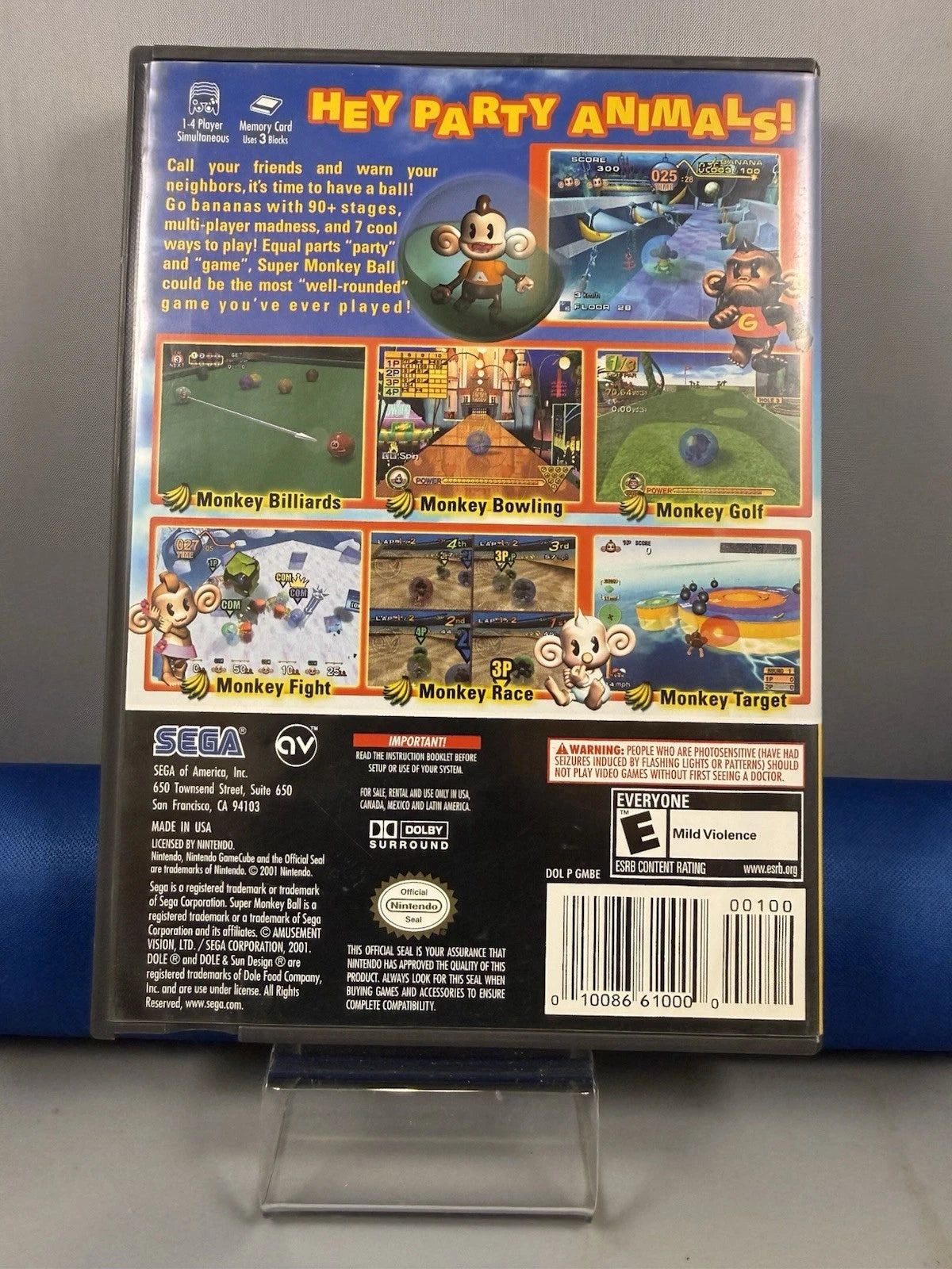 Super Monkey Ball Player's Choice (CIB)