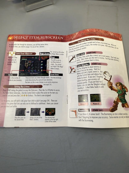 Legend of Zelda Ocarina of Time (CIB)