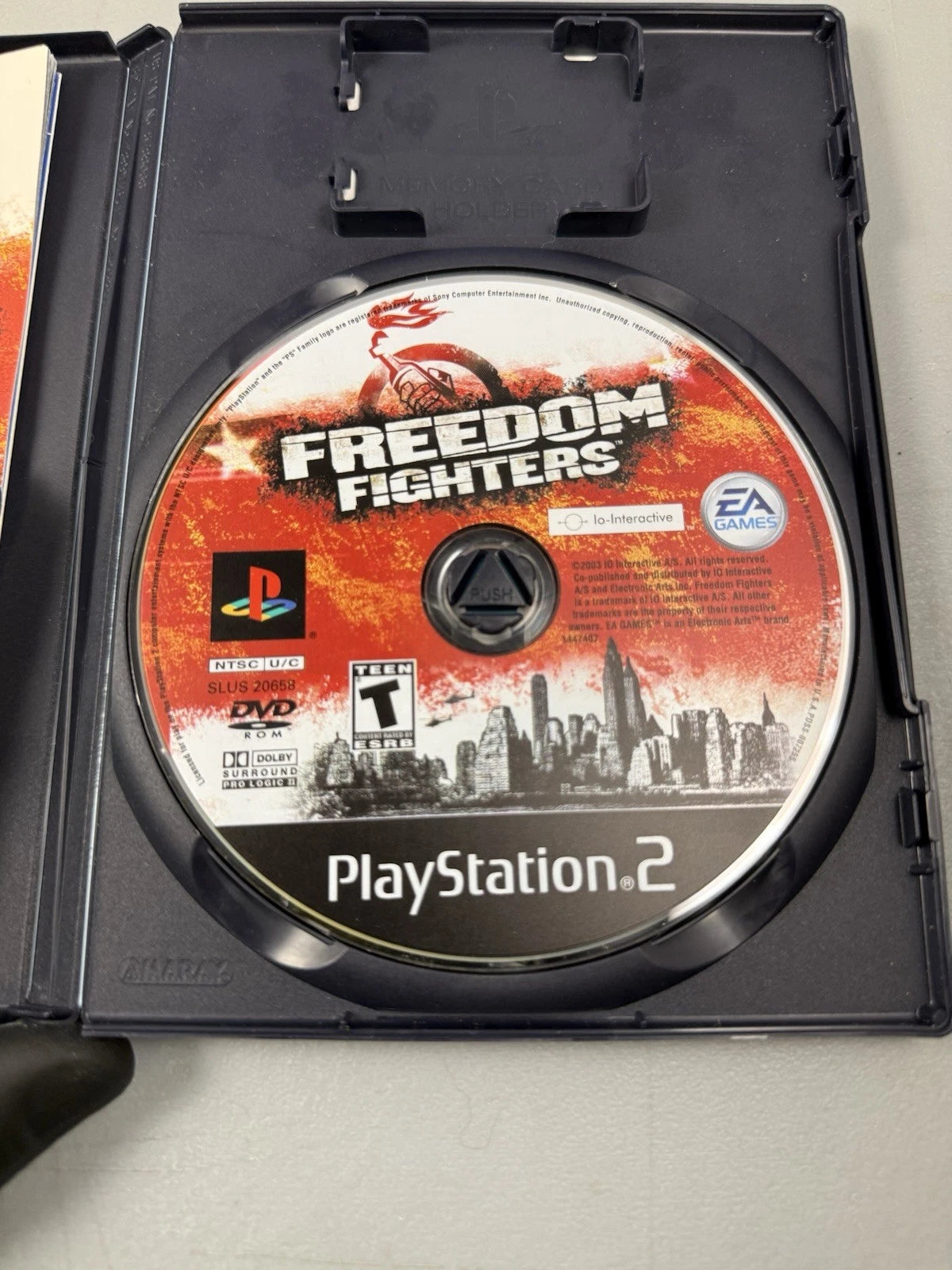 Freedom Fighters (CIB) W/ Reg Card