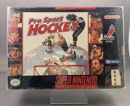 (CIB) Pro Sport Hockey SNES