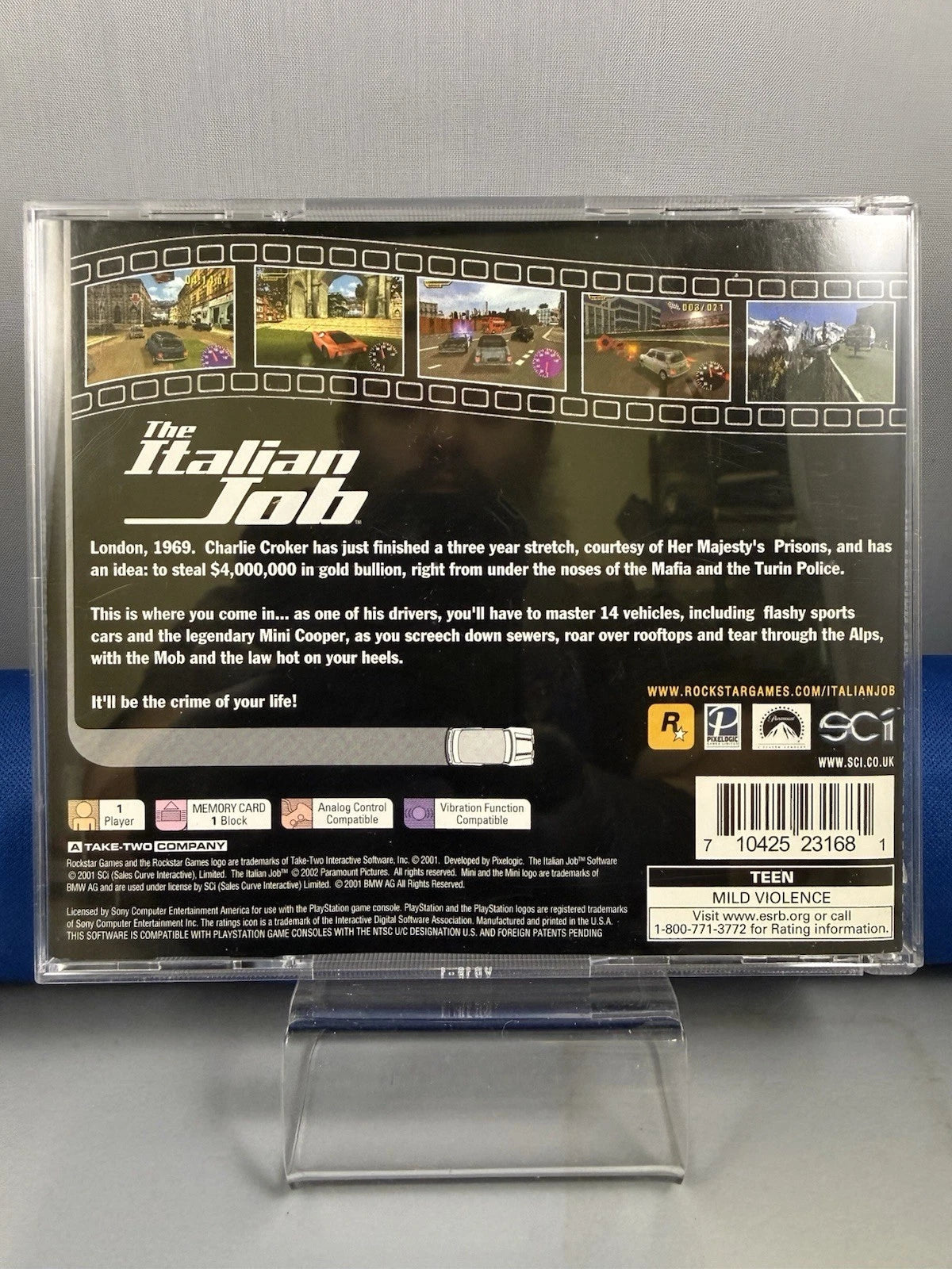 The Italian Job (CIB, Reg Card)