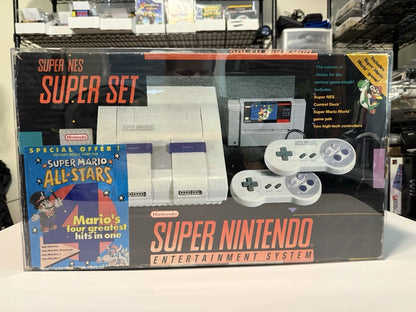 SNES Super Mario All-stars Super Set Box (CIB)