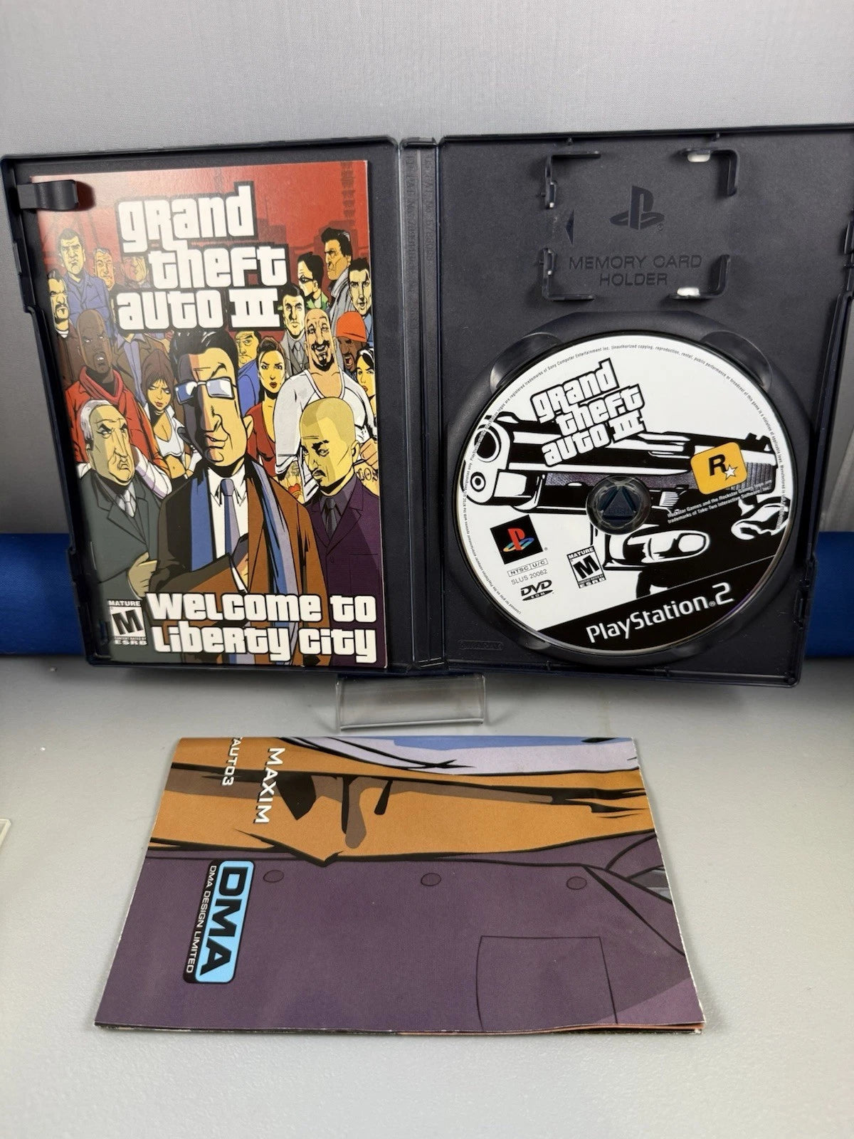 Grand Theft Auto III (CIB) w/ Map