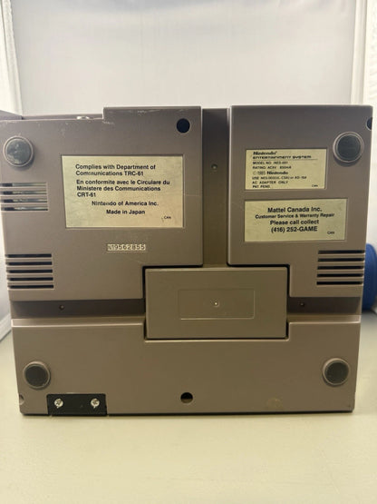 Nintendo NES console + New 72 Pin Connector