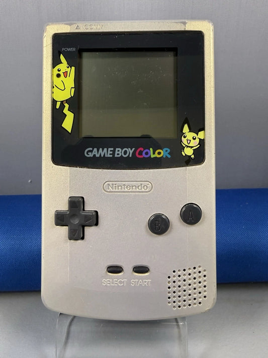 Nintendo GameBoy Color Gold/Silver Pokémon Special Edition