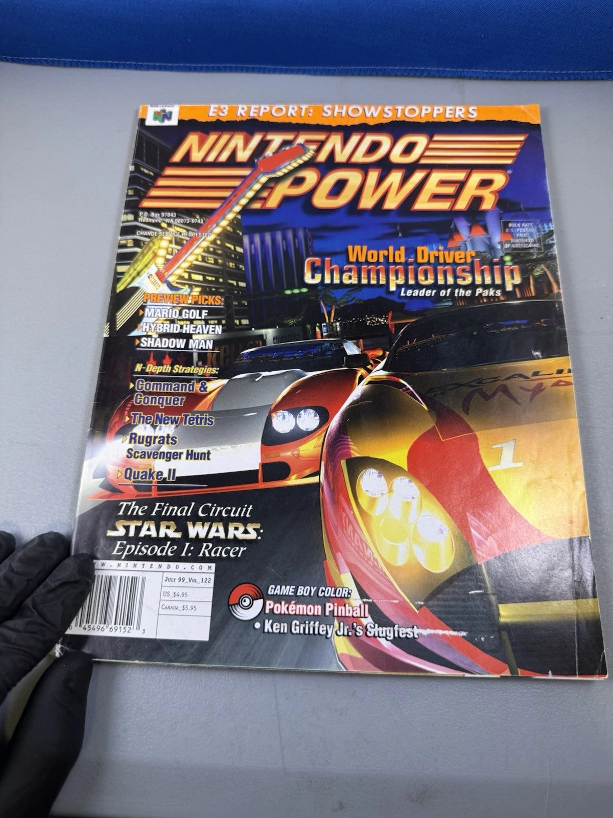 Nintendo Power Magazine #122 W/ Poster