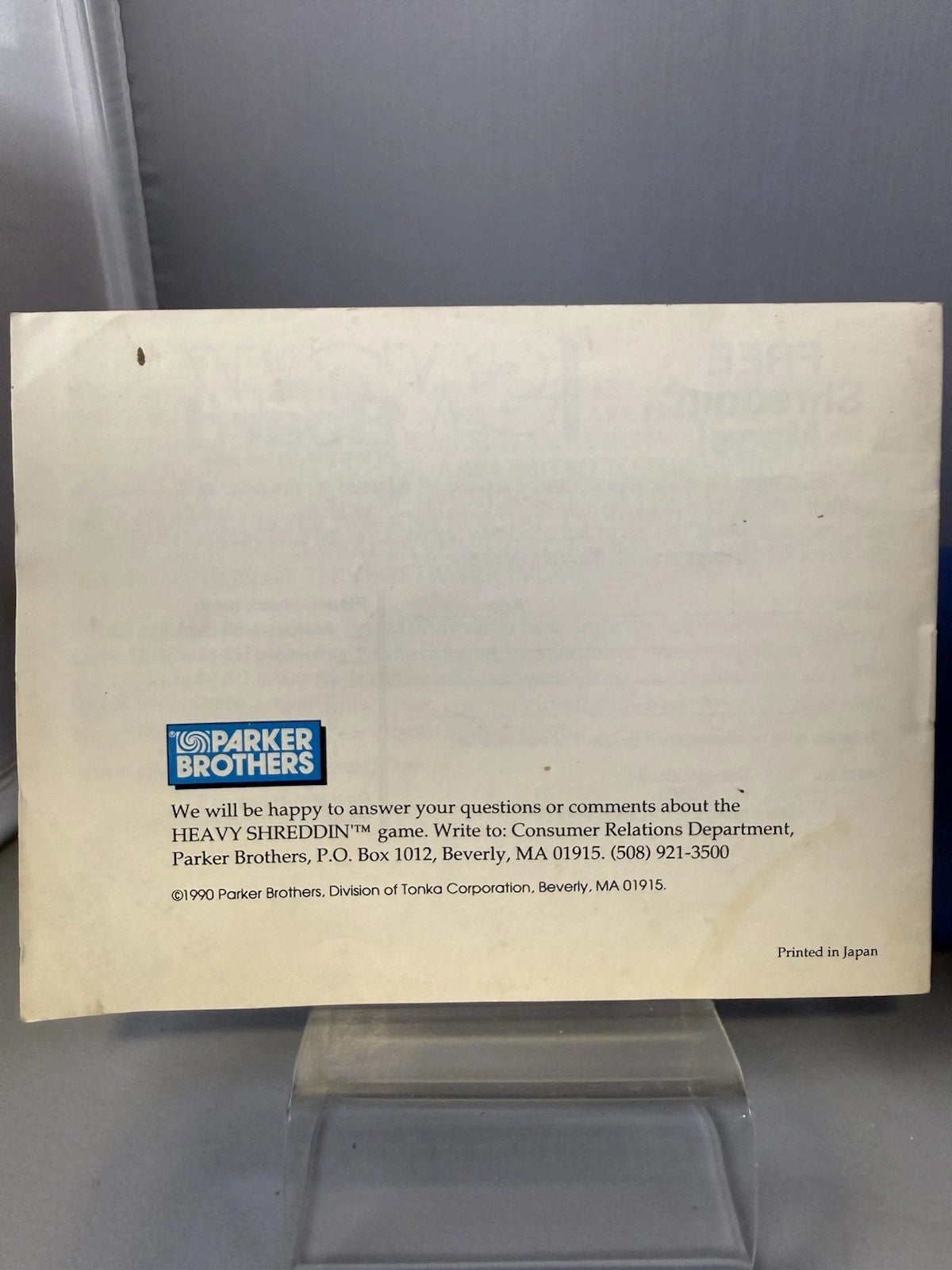 Heavy Shreddin’ w/Manual