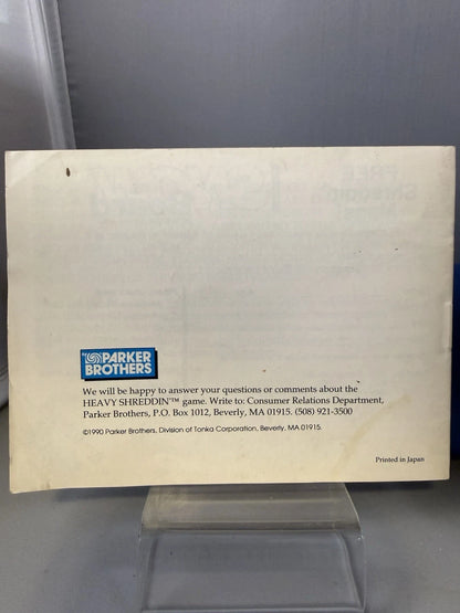 Heavy Shreddin’ w/Manual