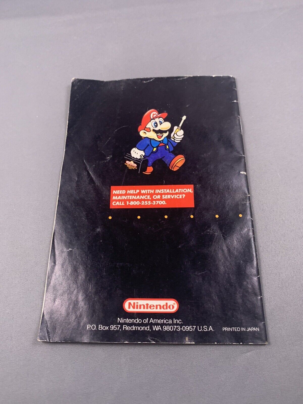 Super Nintendo SNES Console Instruction Manual HW(A)-SNS-USA-2