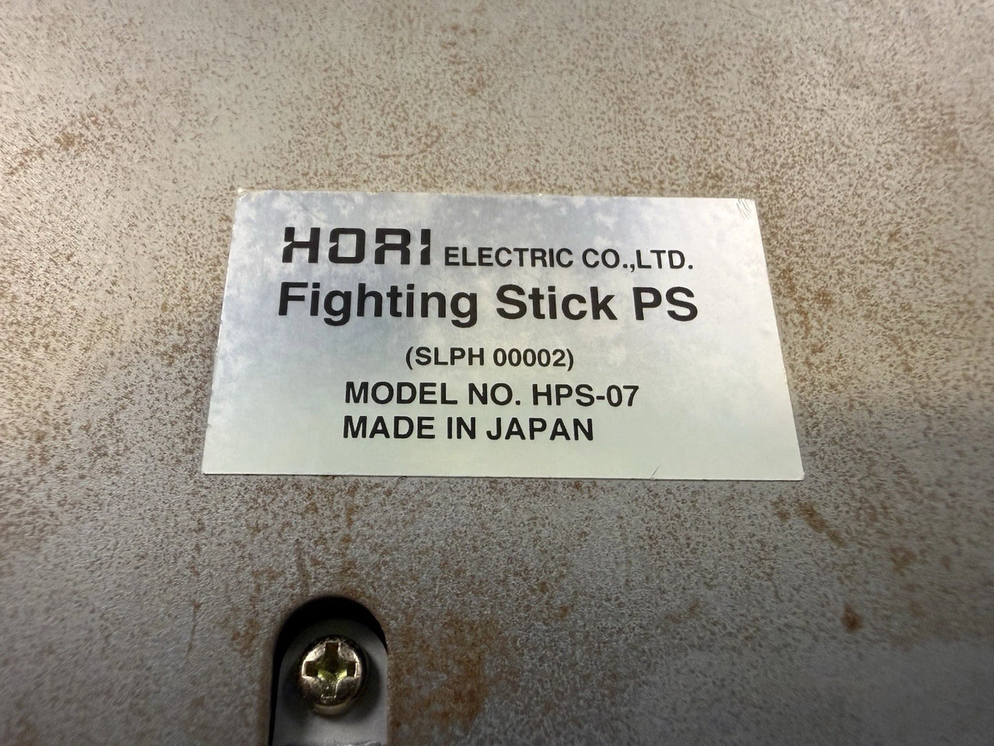 HORI Fighting Stick SLPH-00002 HPS-07 (CIB)