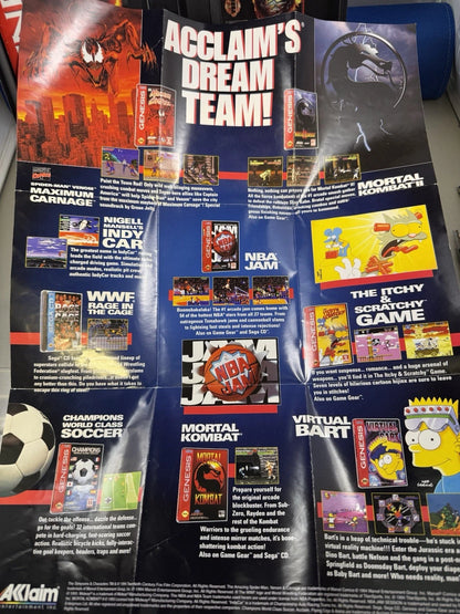 NBA JAM T.E. Tournament Edition (CIB) W/ Poster