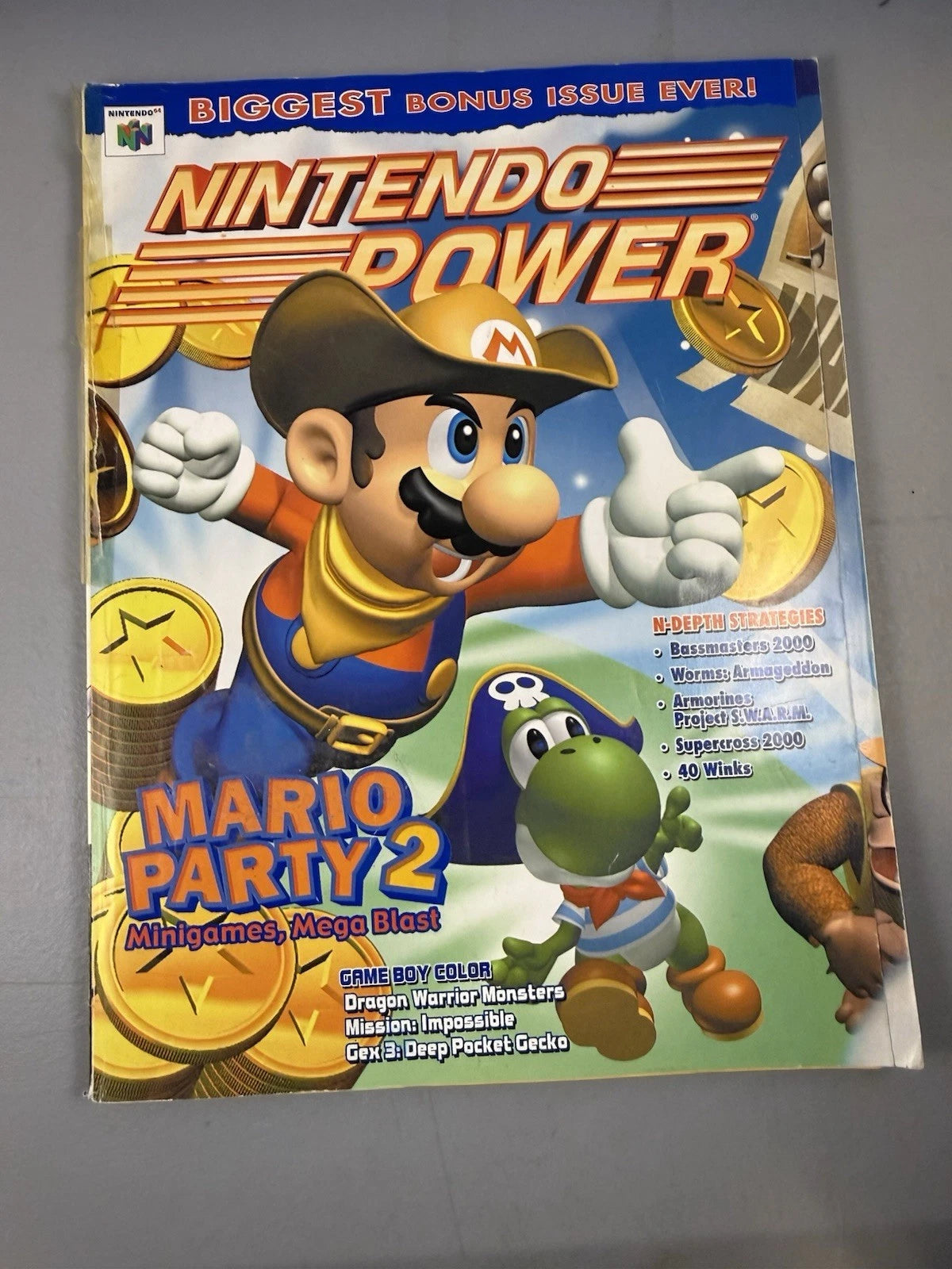 Nintendo Power Magazine #128 W/ Poster & Comic