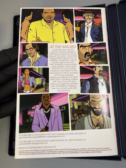 Grand Theft Auto: Vice City (CIB) W/ Map