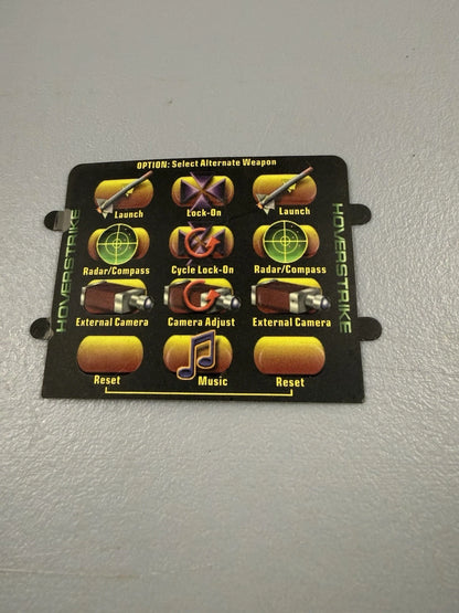 Hover Strike W/ Controller Overlay - Atari Jaguar