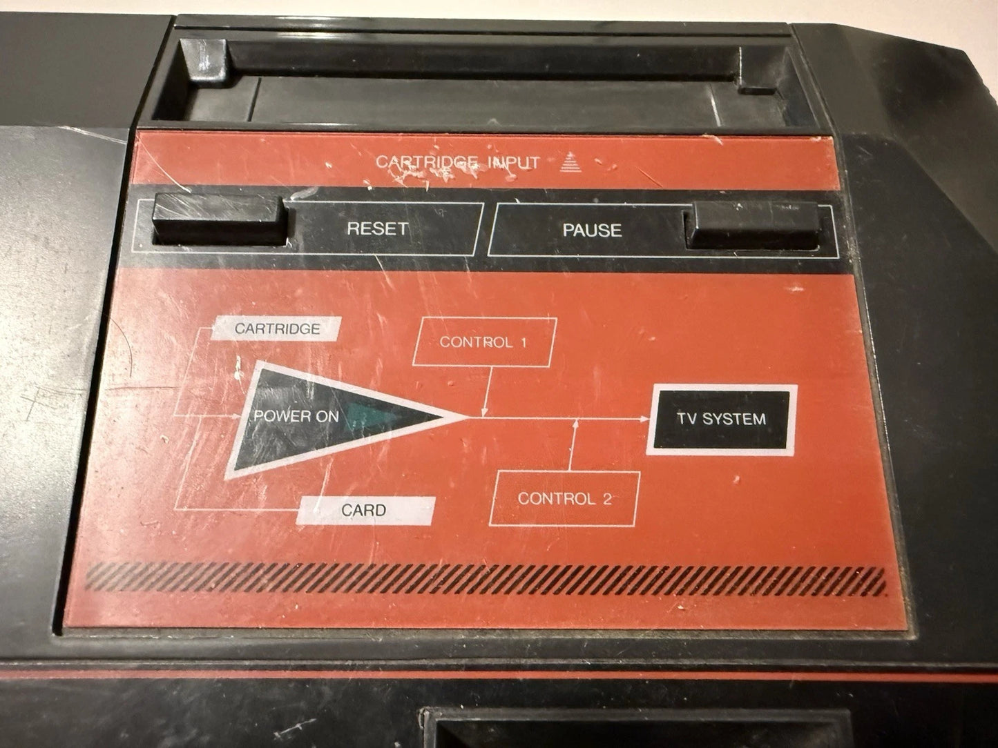 Sega Master System Power Base w/ Light Phaser and Control Pad