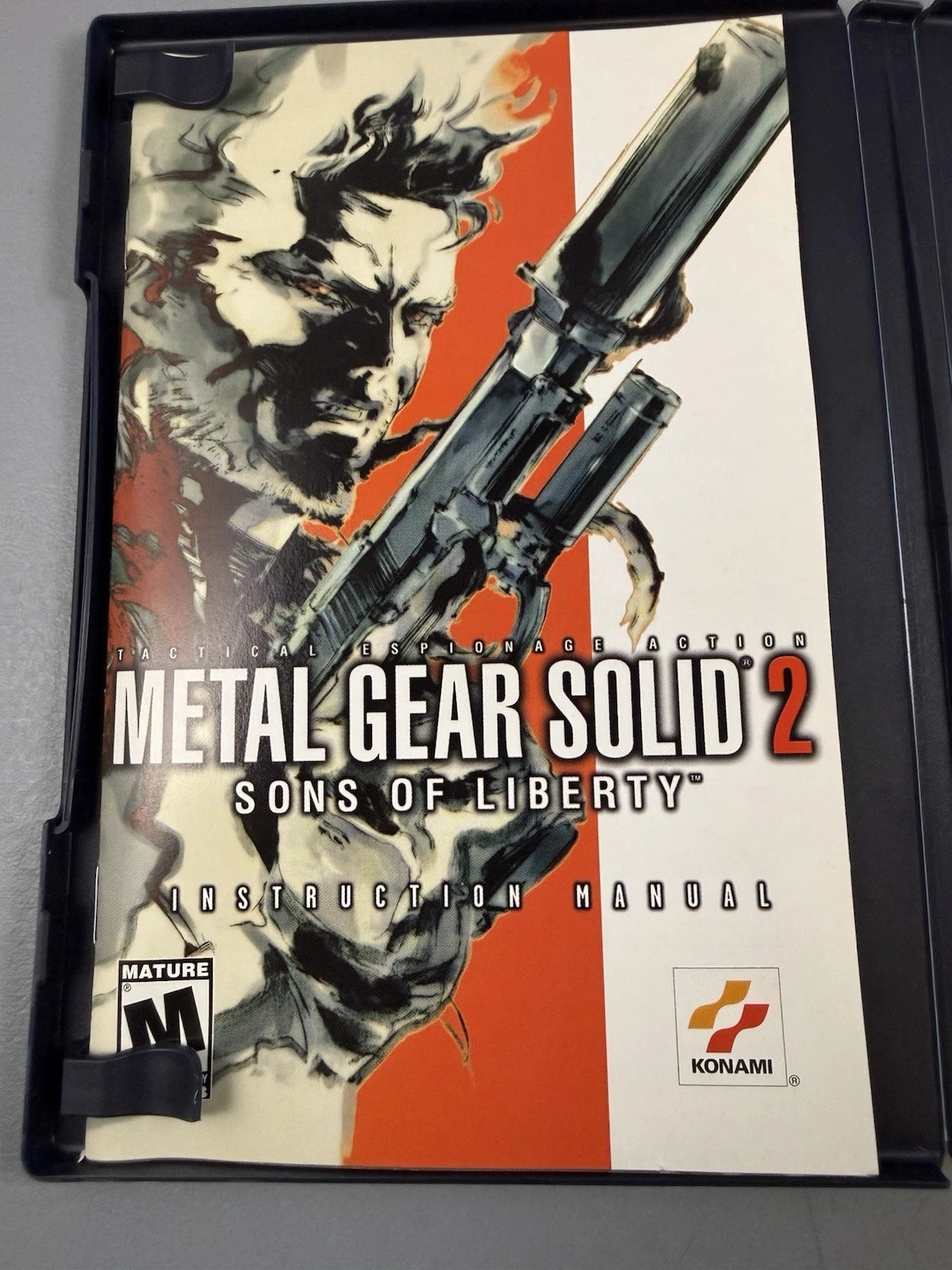 Metal Gear Solid 2 Sons of Liberty (CIB) W/ Reg Card