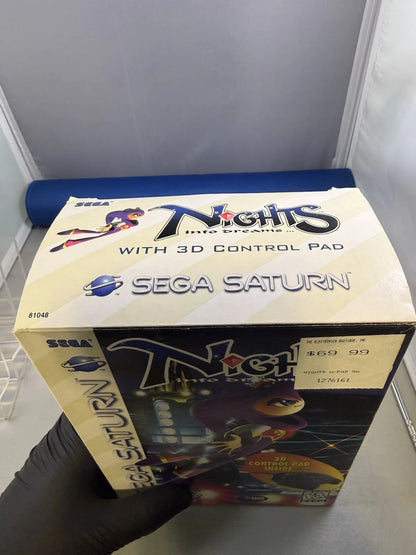 Nights Into Dreams 3D Control Pad Bundle (CIB, Reg Card)