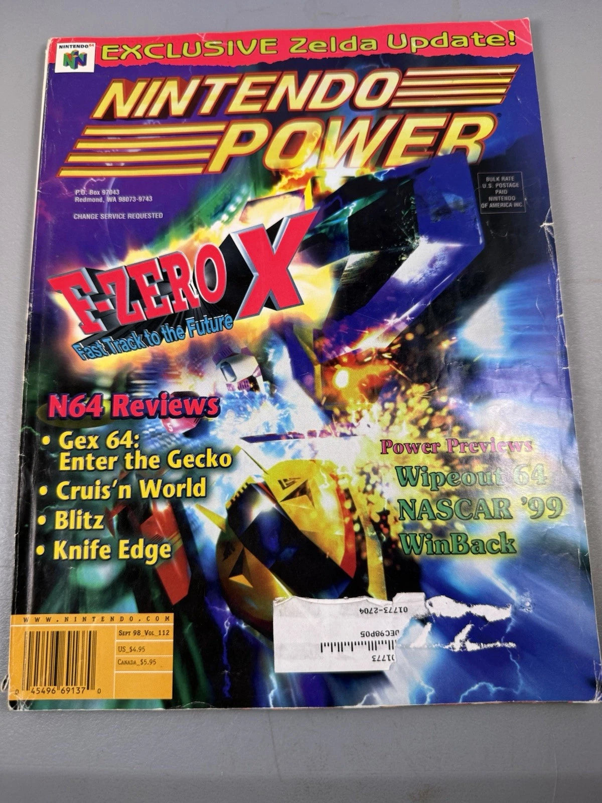 Nintendo Power Magazine #112 W/ Poster