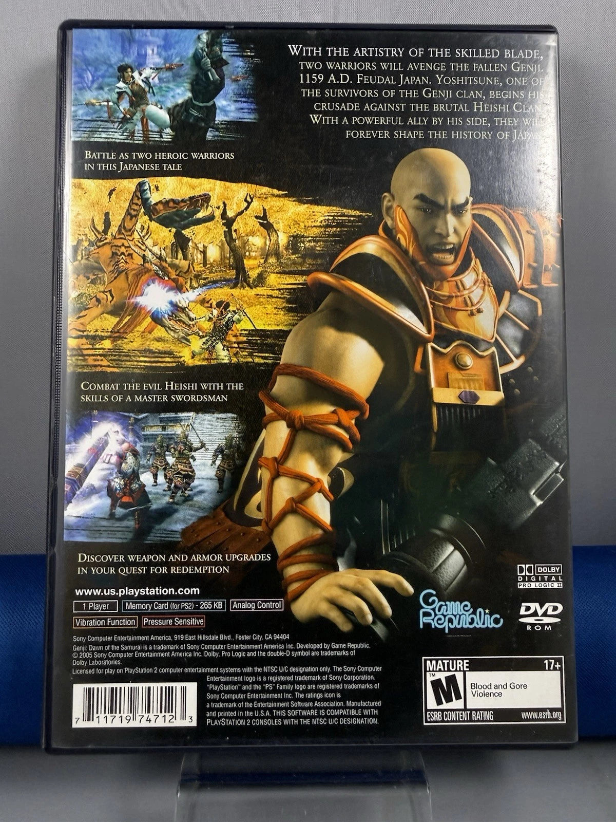 Genji Dawn Of The Samurai (CIB)