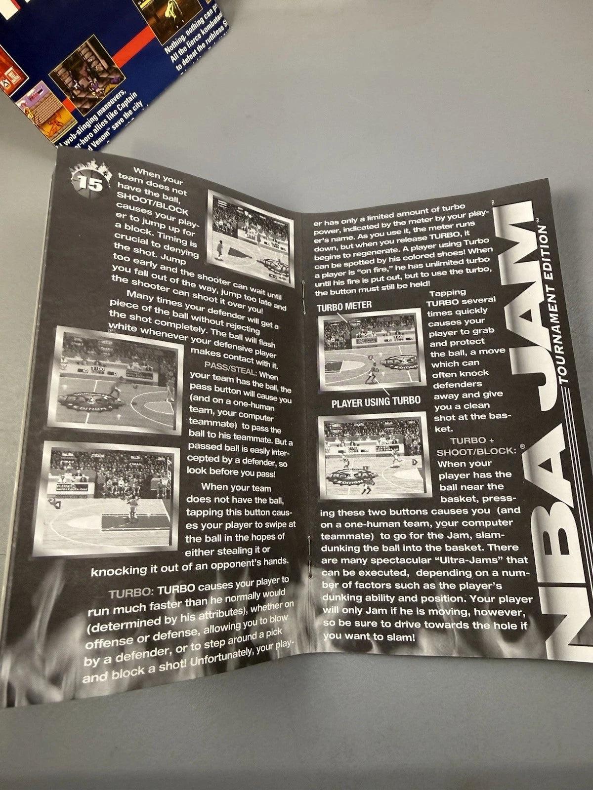 NBA JAM T.E. Tournament Edition (CIB) W/ Poster