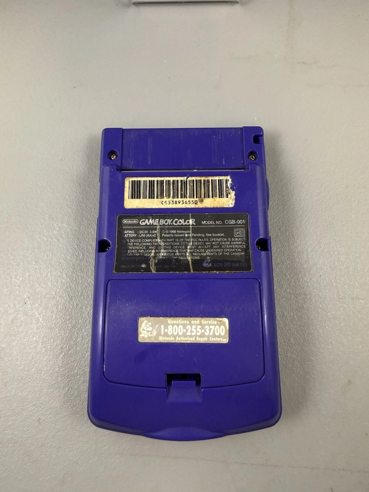 Nintendo Game Boy Color - CGB-001 Grape