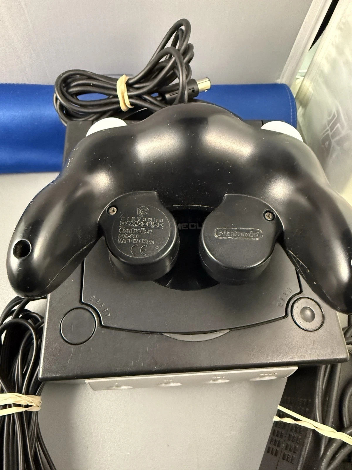 GameCube Black Console DOL-001 Bundle