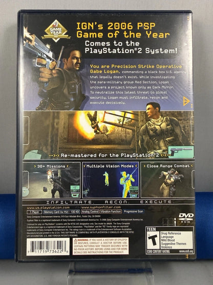 Syphon Filter: Dark Mirror (CIB) W/ Reg Card