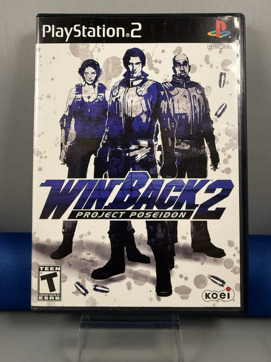 Winback 2 Project Poseidon (CIB) W/ Reg Card