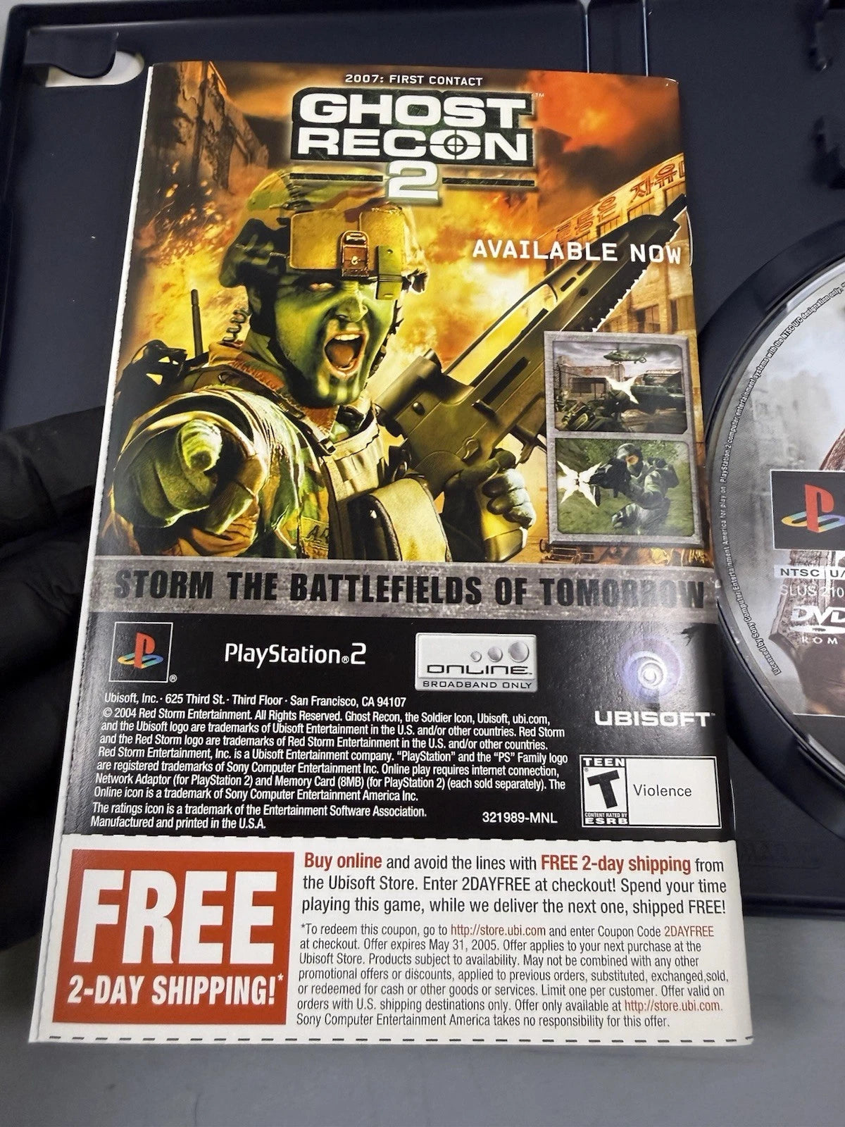 Prince of Persia: Warrior Within (CIB) W/ Reg Card