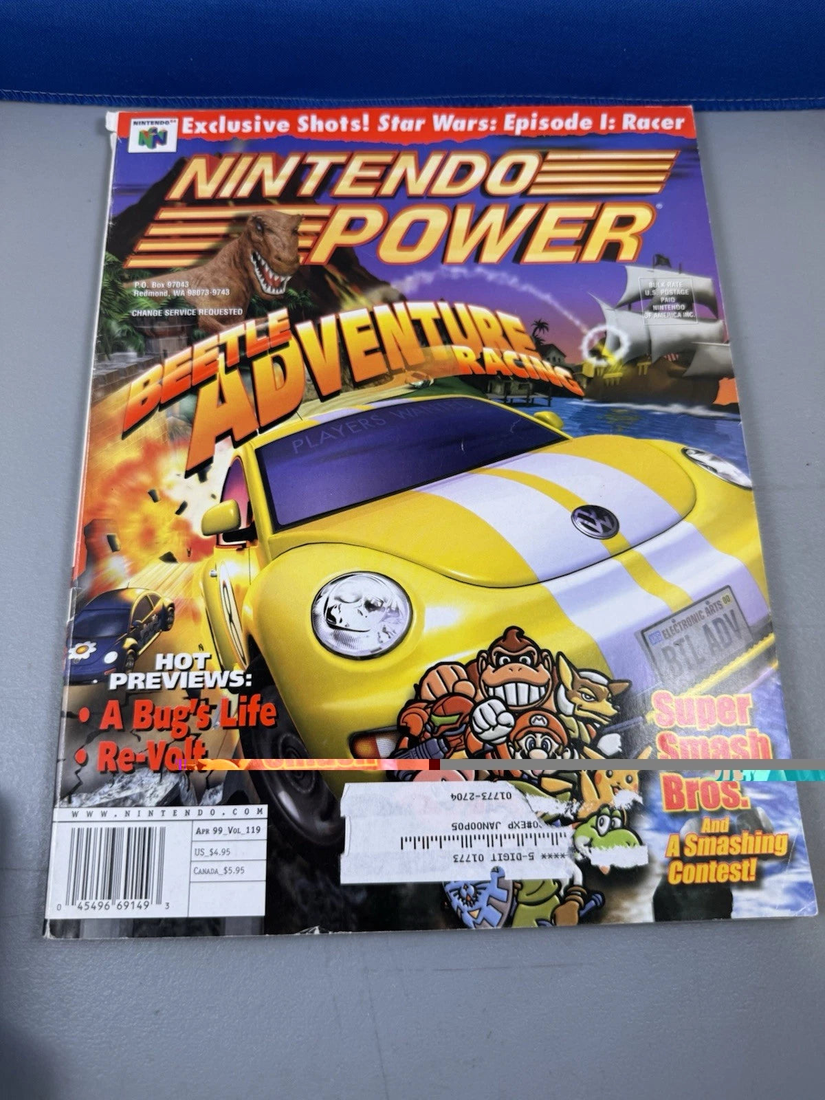 Nintendo Power Magazine #119 W/ Poster