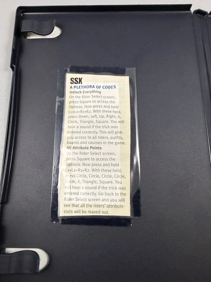 SSX (CIB) W/ Reg Card