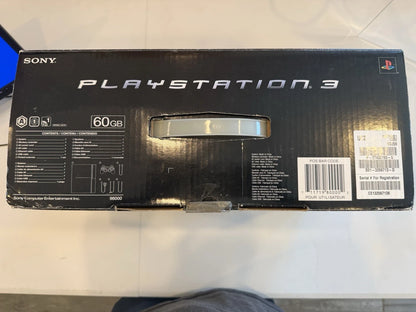 Playstion 3 Backwards Compatible 60gb (CIB) Matching Serial Numbers