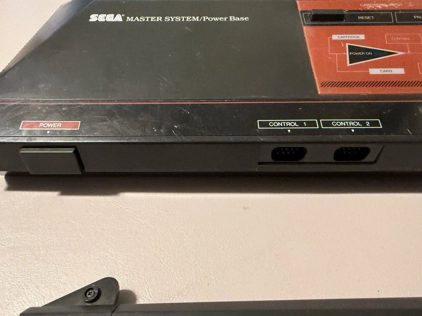 Sega Master System Power Base w/ Light Phaser and Control Pad