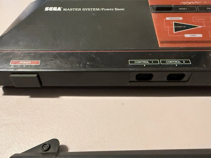 Sega Master System Power Base w/ Light Phaser and Control Pad