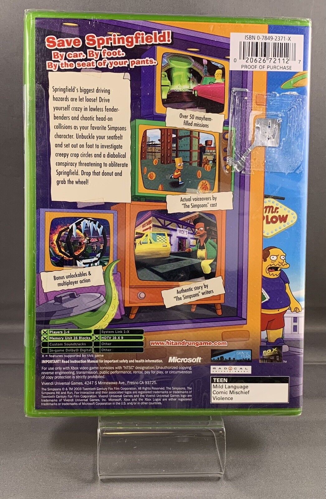 (Factory Sealed) The Simpsons Hit And Run