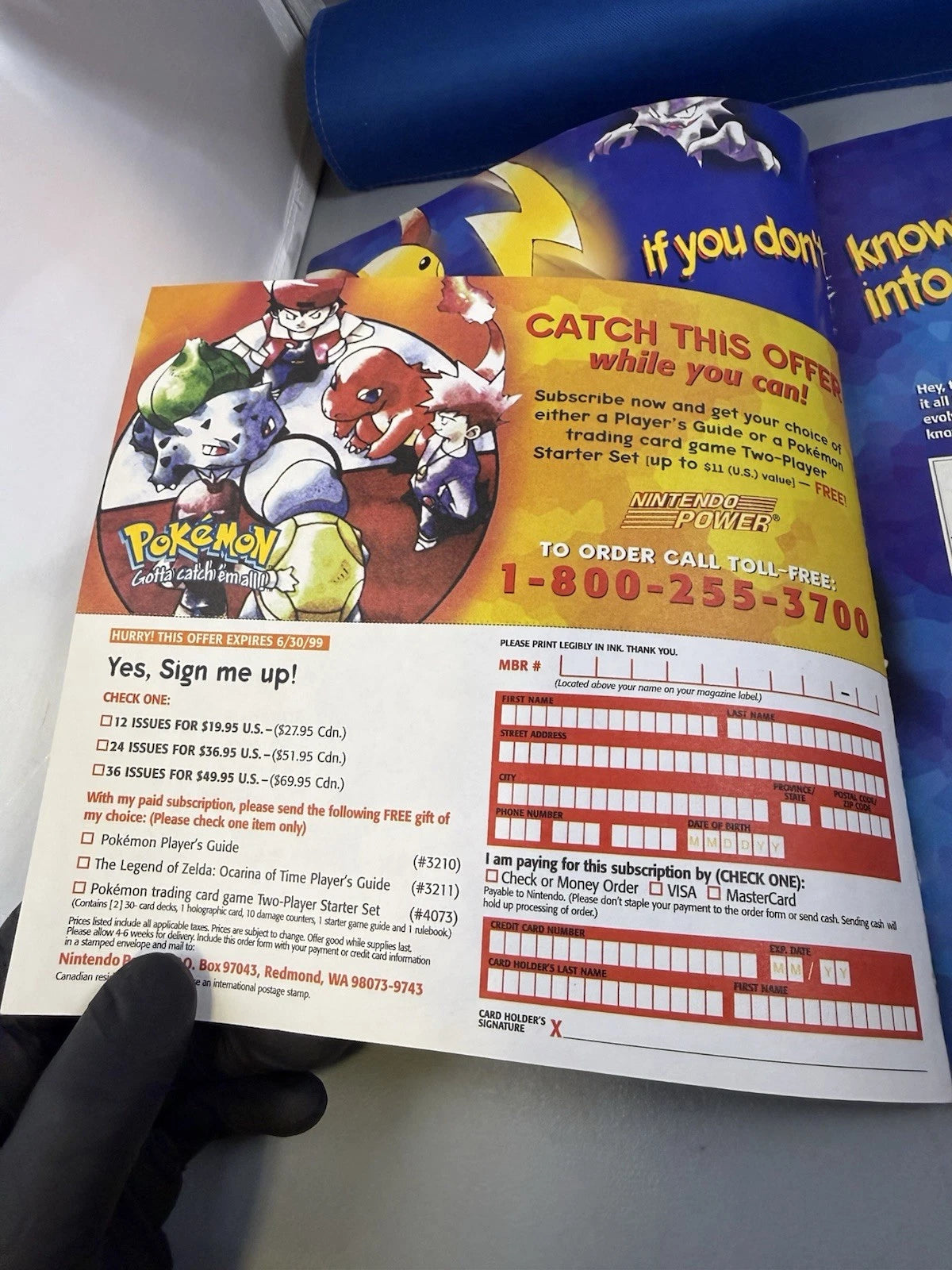 Nintendo Power Magazine #121 W/ Poster