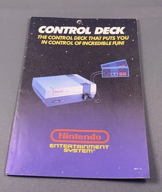 Nintendo NES: Control Deck System Console REV-2