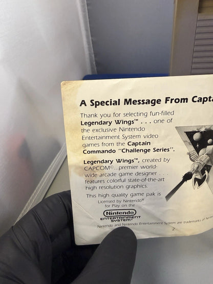 Legendary Wings W/ Manual