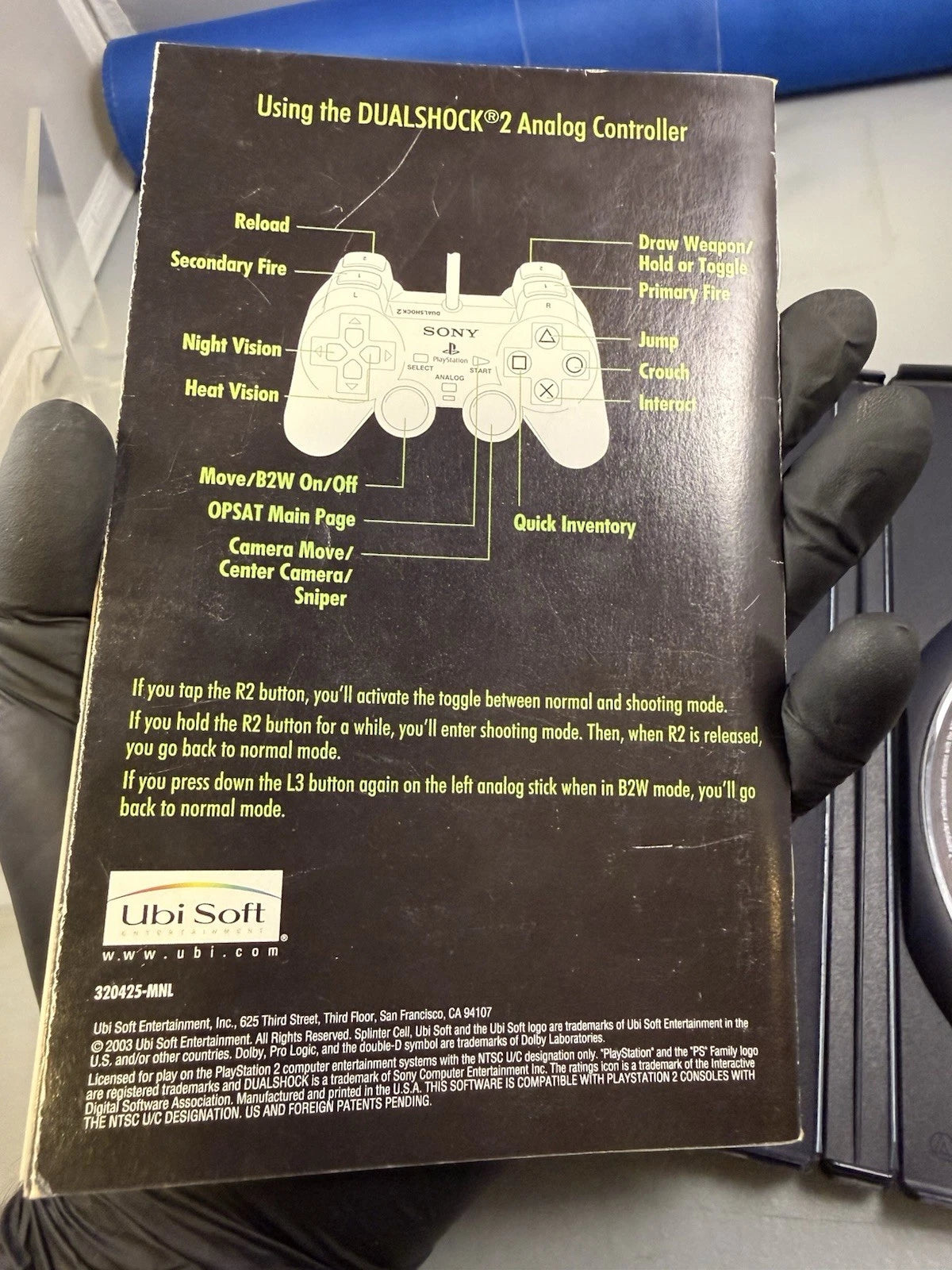 Splinter Cell: Stealth Action Redefined (CIB) W/ Reg Card