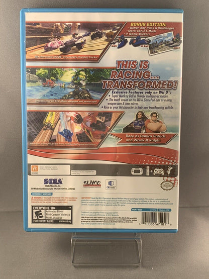 Sonic & All-Stars Racing Transformed No Insert