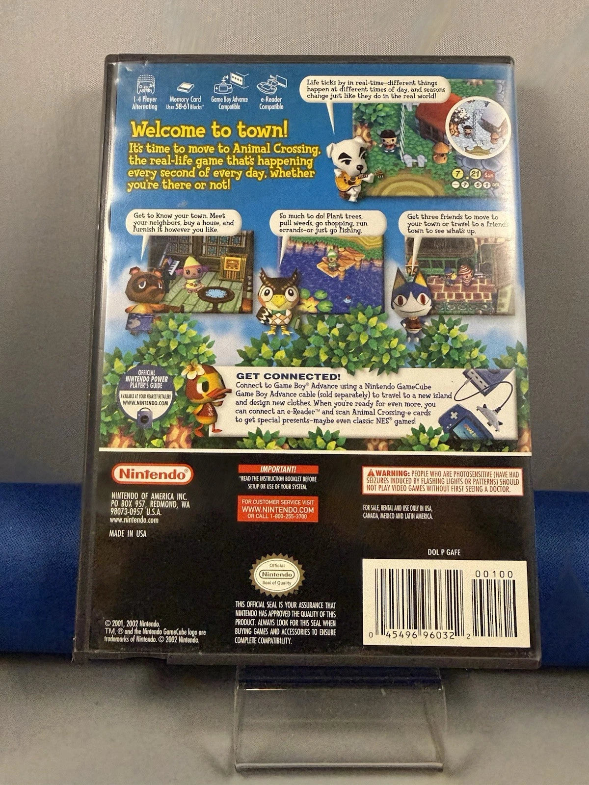 Animal Crossing (CIB, Memory Card)