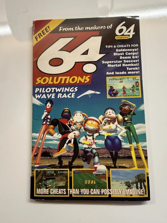 64 Solutions Magazine - Issue #6 Pilot Wings Wave Race Tips And Cheats
