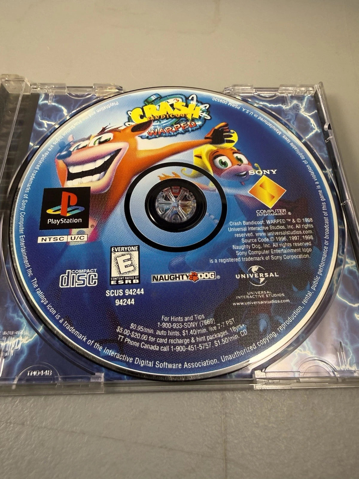 Crash Bandicoot 3 Warped (CIB)