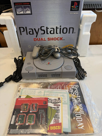 PS1 Dualshock (CIB) Matching Serials!