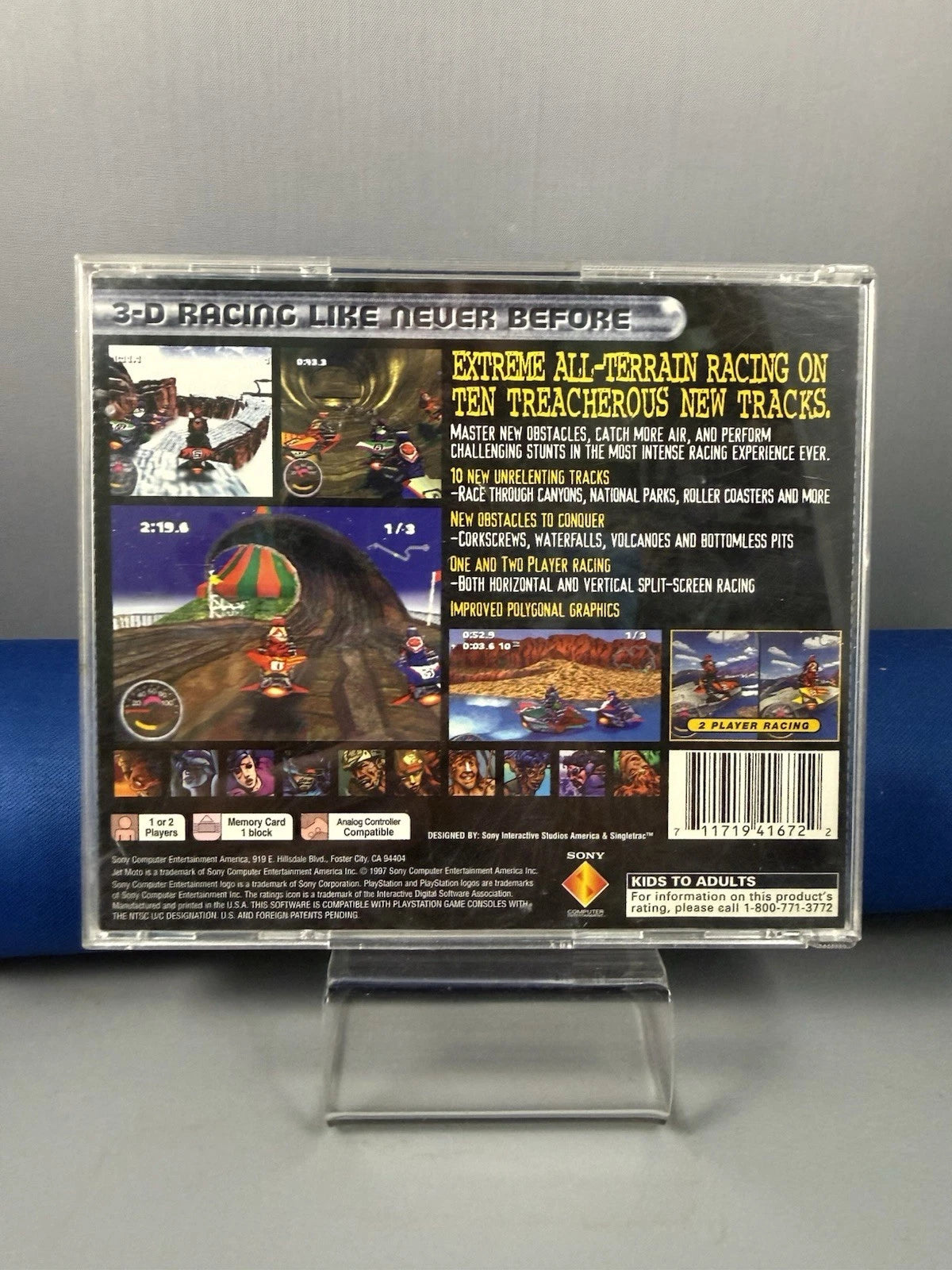 Jet Moto 2 Manual & Case Only