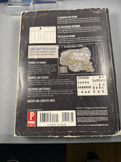 The Elder Scrolls V: SKYRIM Official Game Guide, Bethesda, Prima Games No Poster