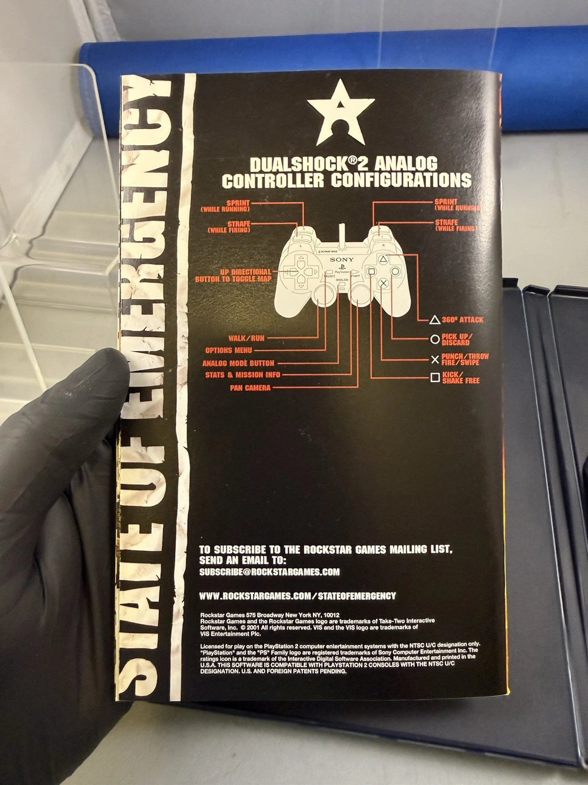 State of Emergency (CIB) W/ Reg Card