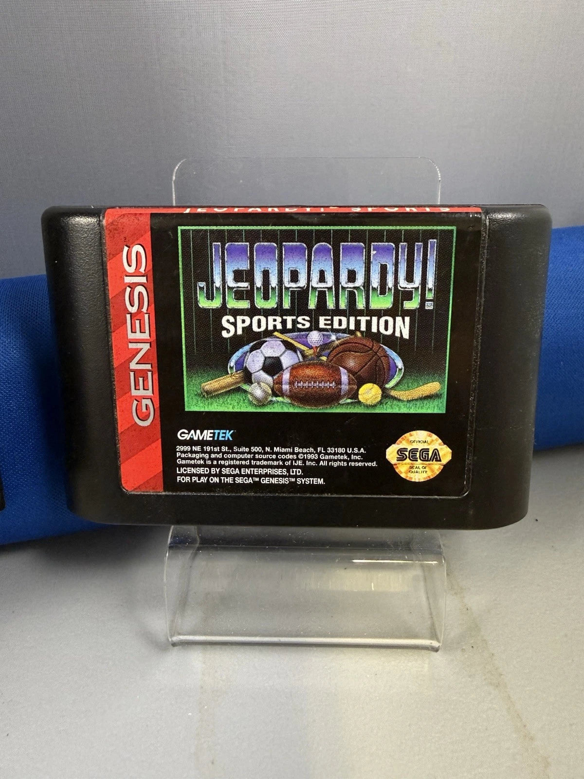 Jeopardy! Sports Edition (CIB) W/ Reg Card